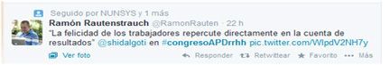 Tuit I Congreso Nacional de RRHH