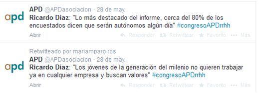 Tuit I Congreso Nacional de RRHH